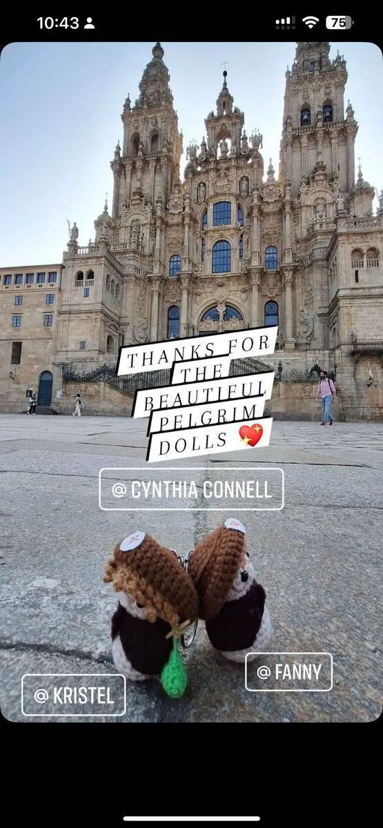 Customer photo of Tiny Pilgrim dolls in Santiago